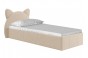 Кровать «Котенок» 120 см с подъемным механизмом Бежевый