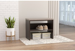 Обувница Мягкая 600 Венге Linum, Бежевый