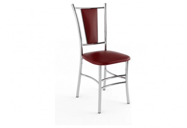 Стул Марсель Хром корпус, Бордо 703