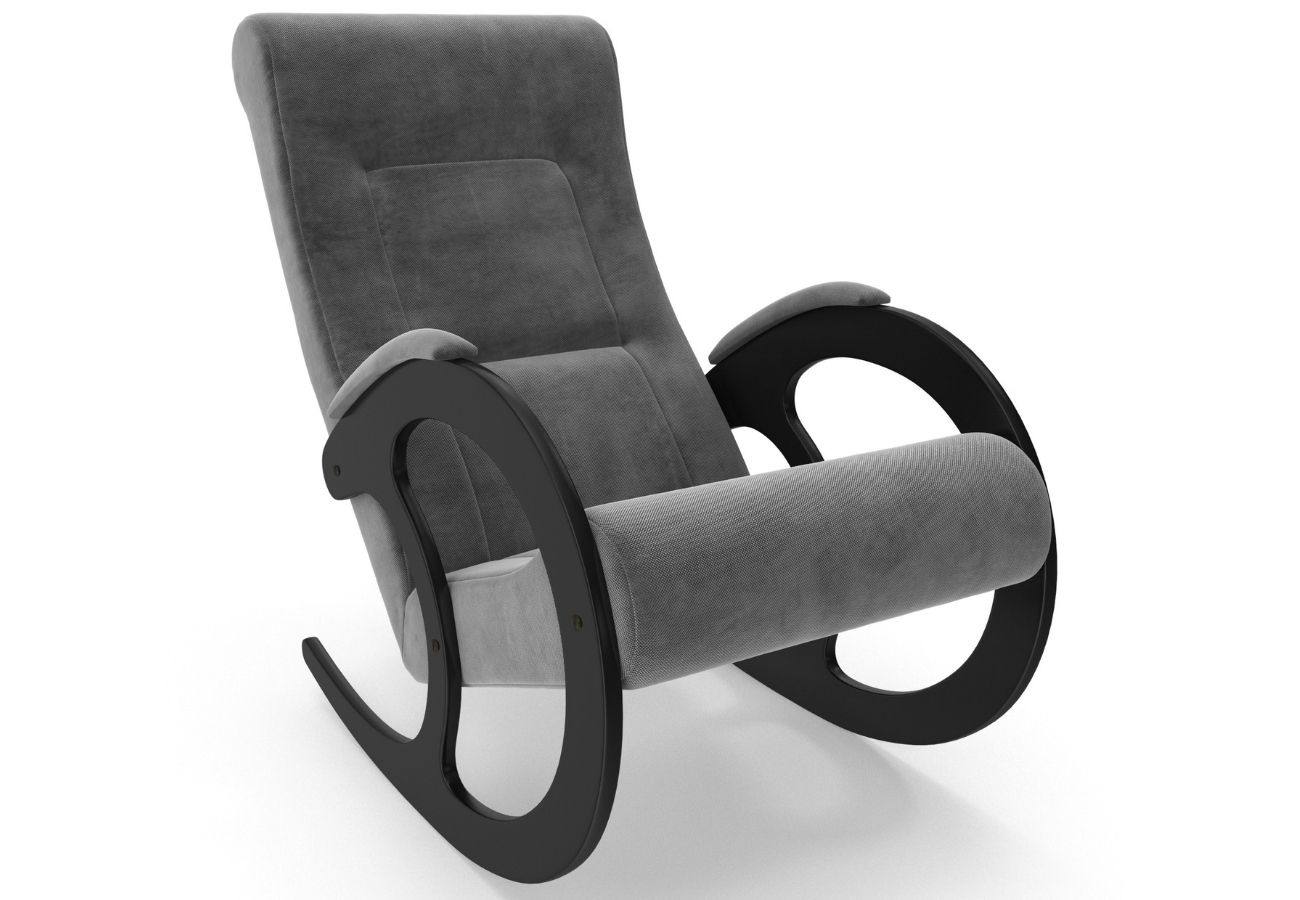 Кресло-качалка Бове серый