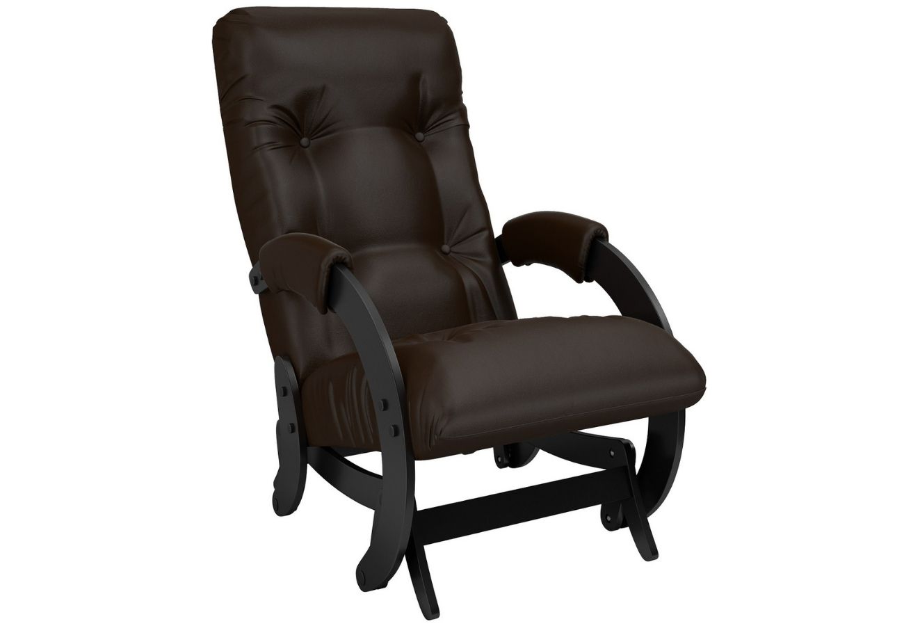 Кресло-глайдер Сиббо темно-коричневый