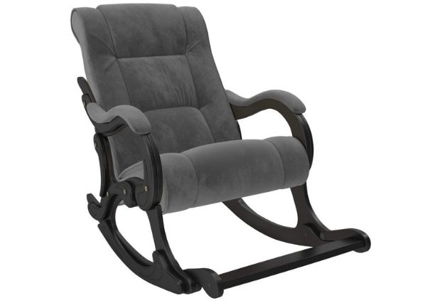 Кресло-качалка Турно серый