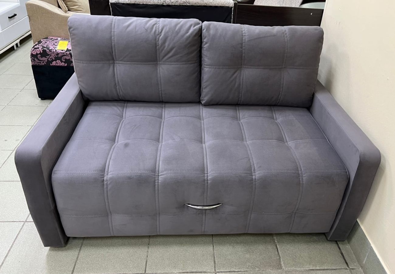 Купить Диван-кровать Болтон 120 серый в Мурманске.Диван-кровать Болтон 120серый цена 2021 Мебель в Мурманске