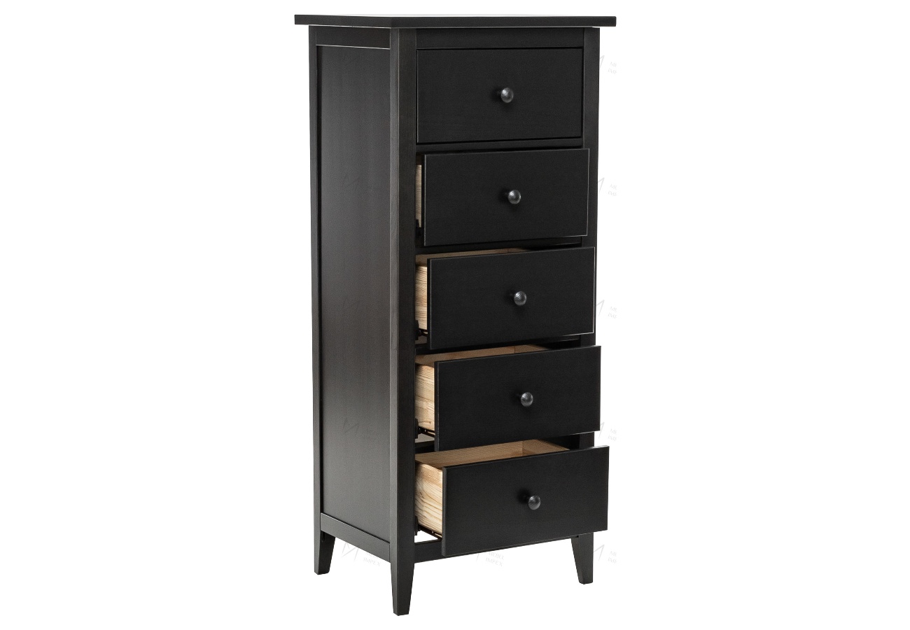 Комод Leset Мира 05 Черный