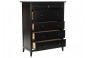 Комод Leset Мира 06 Черный
