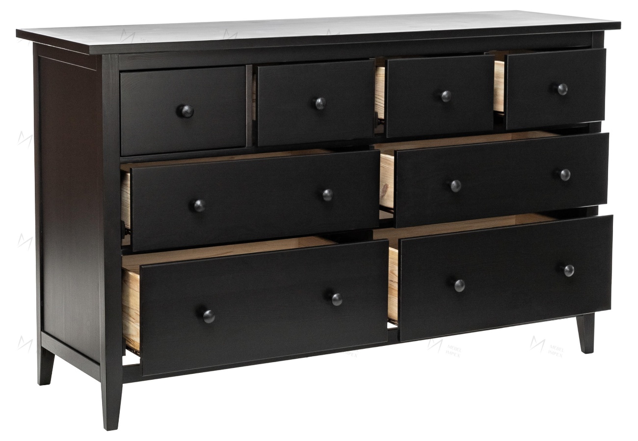 Комод Leset Мира 08 Черный
