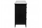 Комод Leset Мира 08 Черный