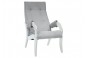 Кресло для отдыха Модель 701 Дуб шампань патина, ткань велюр Verona Light grey