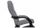Кресло-глайдер Leset Дэми Венге, Рогожка Malmo 95 Темно-серый