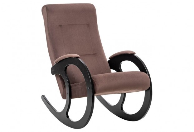 Кресло-качалка Модель 3 Венге, ткань Maxx 235