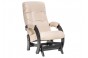 Кресло-глайдер Модель 68 Венге, кожзам Polaris Beige
