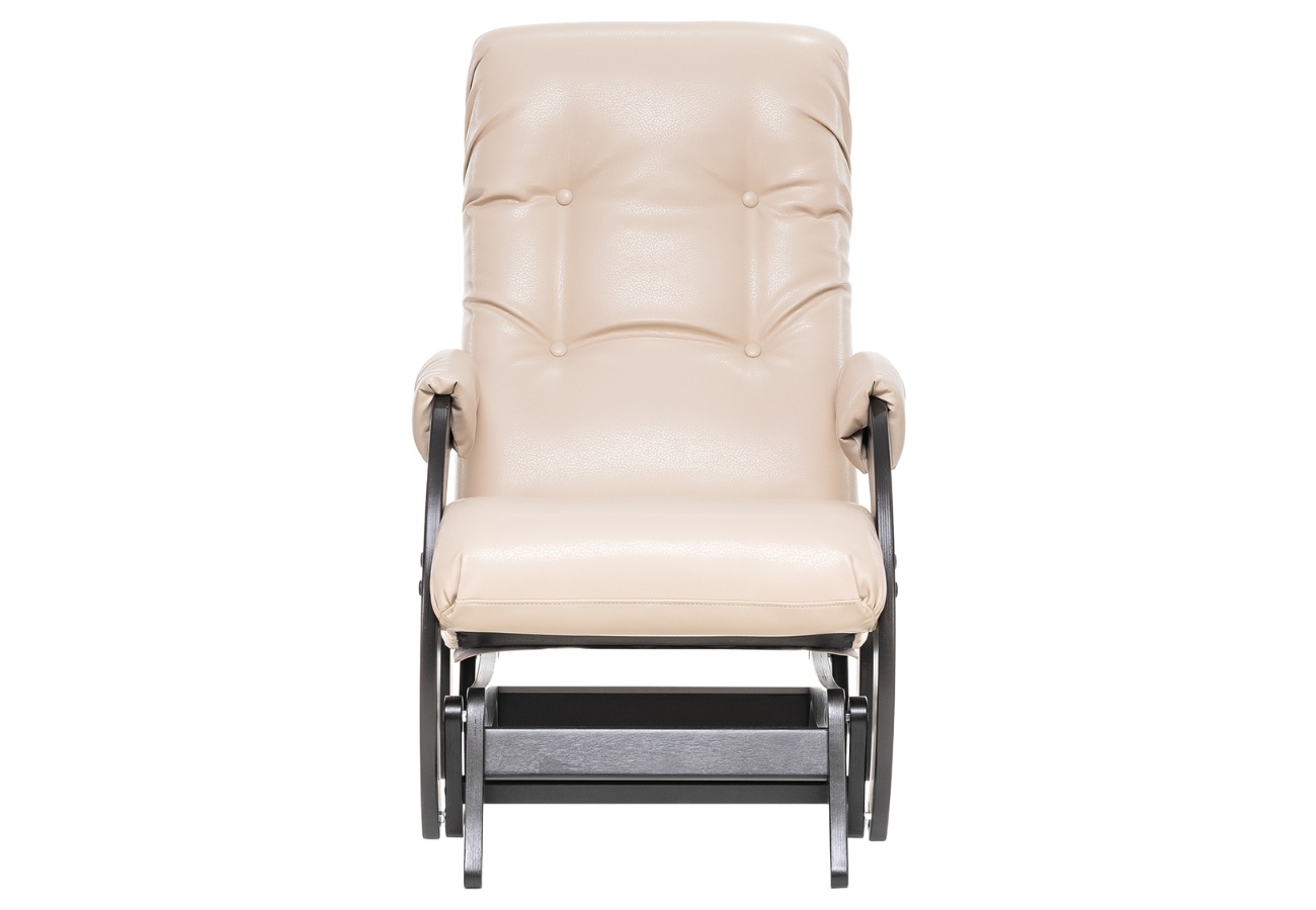 Кресло-глайдер Модель 68 Венге, кожзам Polaris Beige