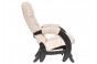 Кресло-глайдер Модель 68 Венге, кожзам Polaris Beige