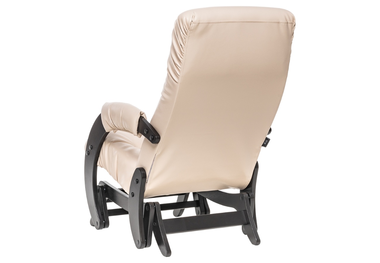 Кресло-глайдер Модель 68 Венге, кожзам Polaris Beige