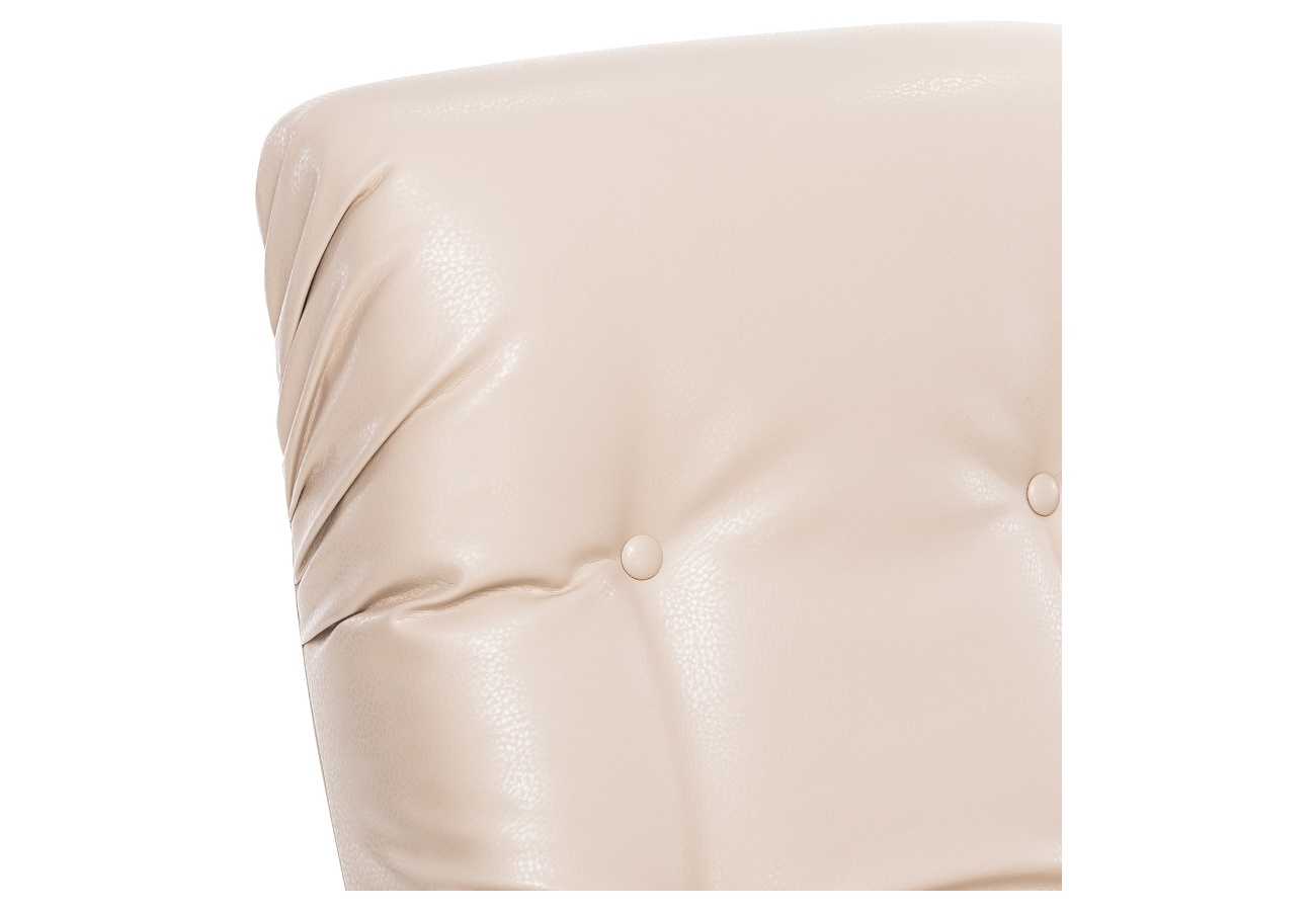 Кресло-глайдер Модель 68 Венге, кожзам Polaris Beige