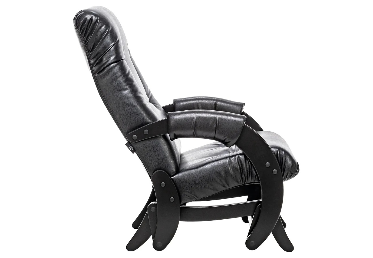 Кресло-глайдер Модель 68 Венге, кожзам Vegas Lite Black