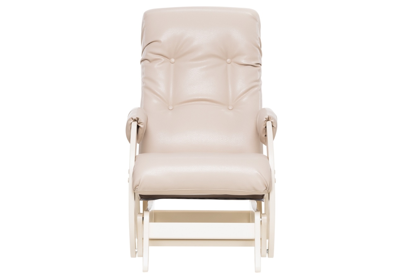 Кресло-глайдер Модель 68 Дуб шампань, кожзам Polaris Beige