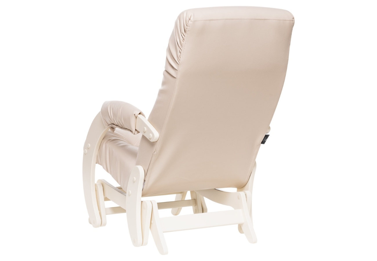 Кресло-глайдер Модель 68 Дуб шампань, кожзам Polaris Beige
