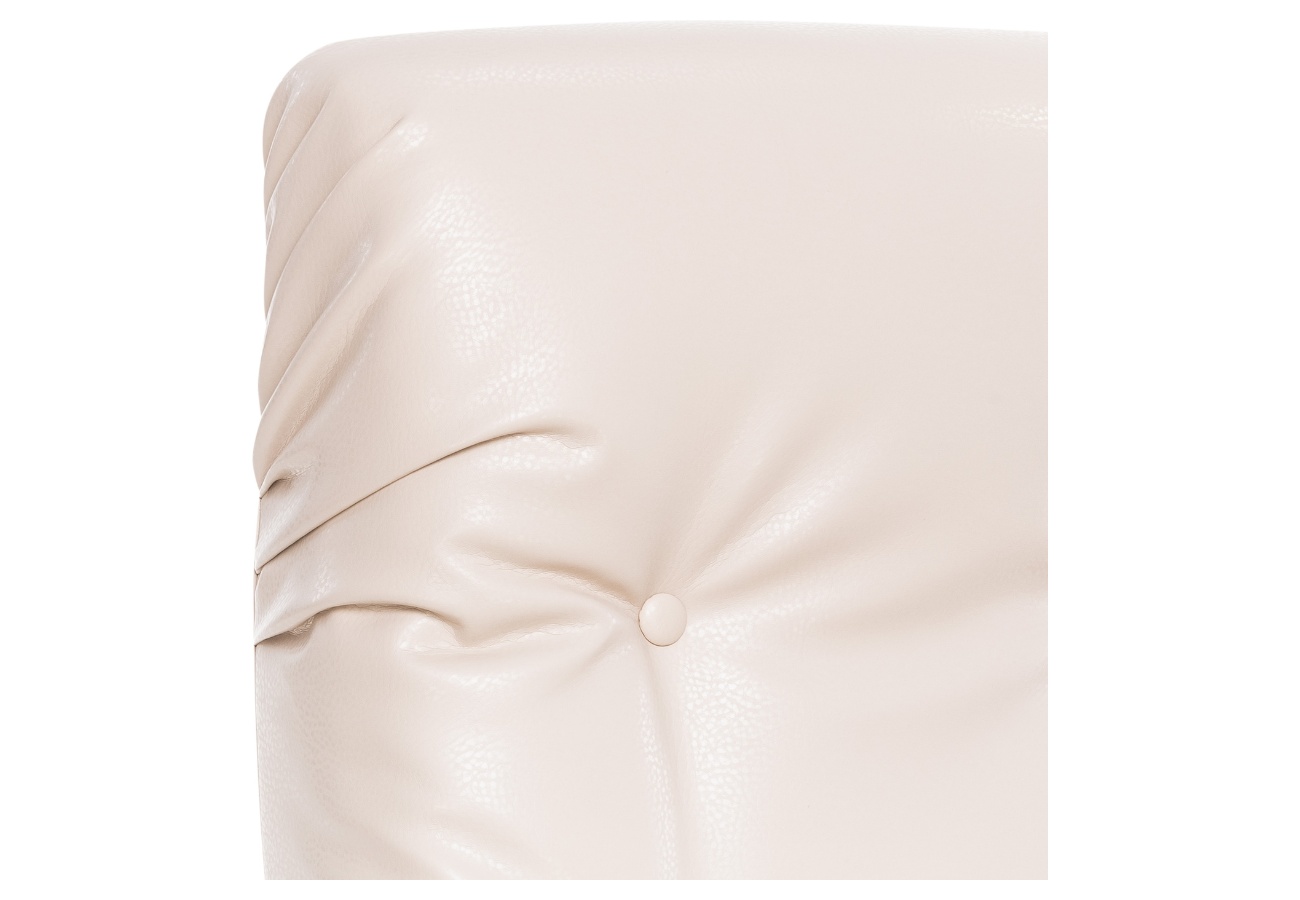 Кресло-глайдер Модель 68 Дуб шампань, кожзам Polaris Beige
