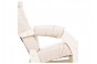 Кресло-глайдер Модель 68 Дуб шампань, кожзам Polaris Beige