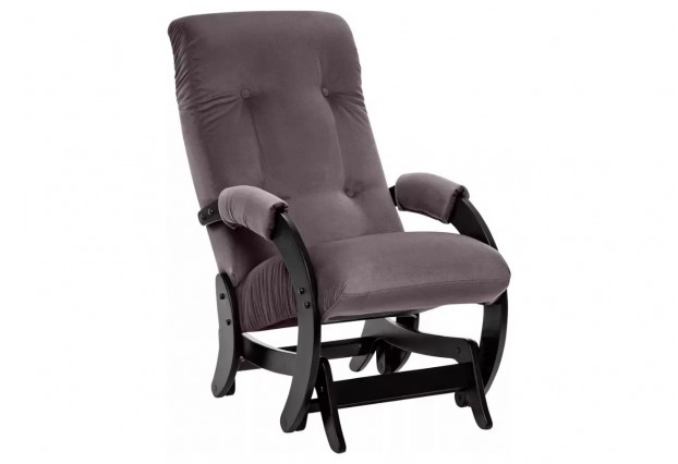 Кресло-глайдер Модель 68 Венге, ткань Velutto 19 шоколад