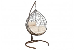 Подвесное Кресло LESET ЭВА Коричневый, Бежевый