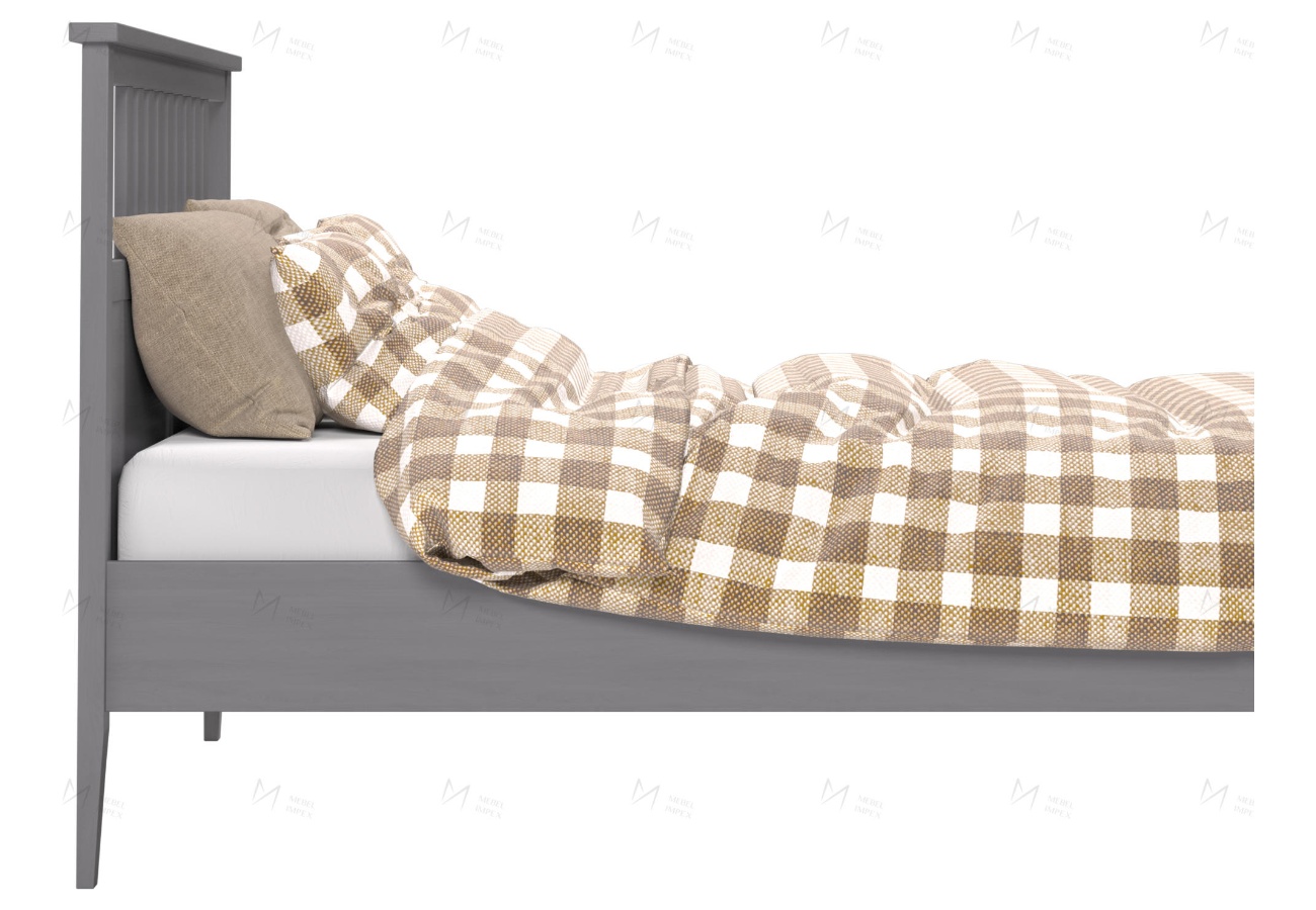 Кровать Leset Мира (160х200) Серый