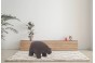 Пуф Bear Белый Медведь, ткань велюр Omega 22