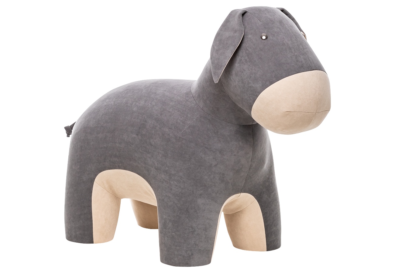 Пуф Burro Ослик, ткань велюр Omega 16, Omega 2
