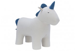 Пуф Unicorn Единорог, ткань велюр Omega 30, Omega 45