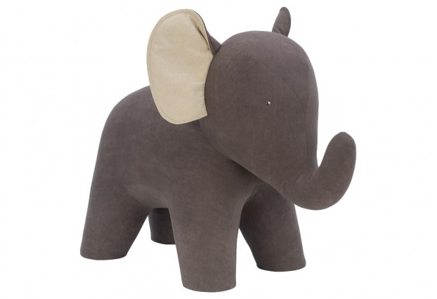 Пуф Elephant Слон, ткань велюр Omega 16, Omega 2