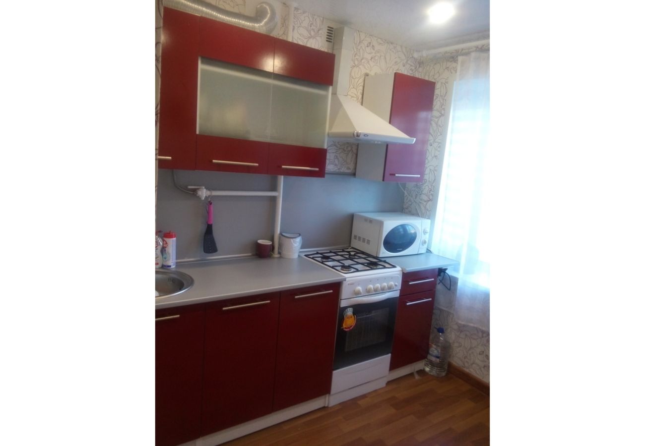 Кухня Элен 170 см белый, бордо, метрополитан