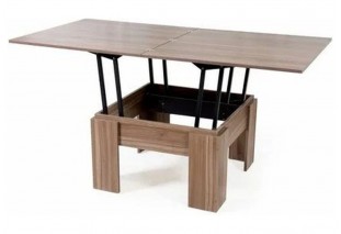 Стол журнальный трансформер Престиж-15 Ясень Шимо темный