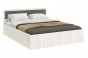 Фиеста NEW Кровать с подъемным механизмом 1,6м (Графит/Дуб Крафт Белый)