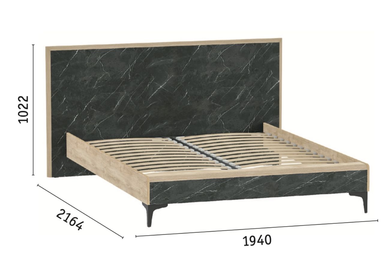 Кровать 11.29 Мальта Креатель