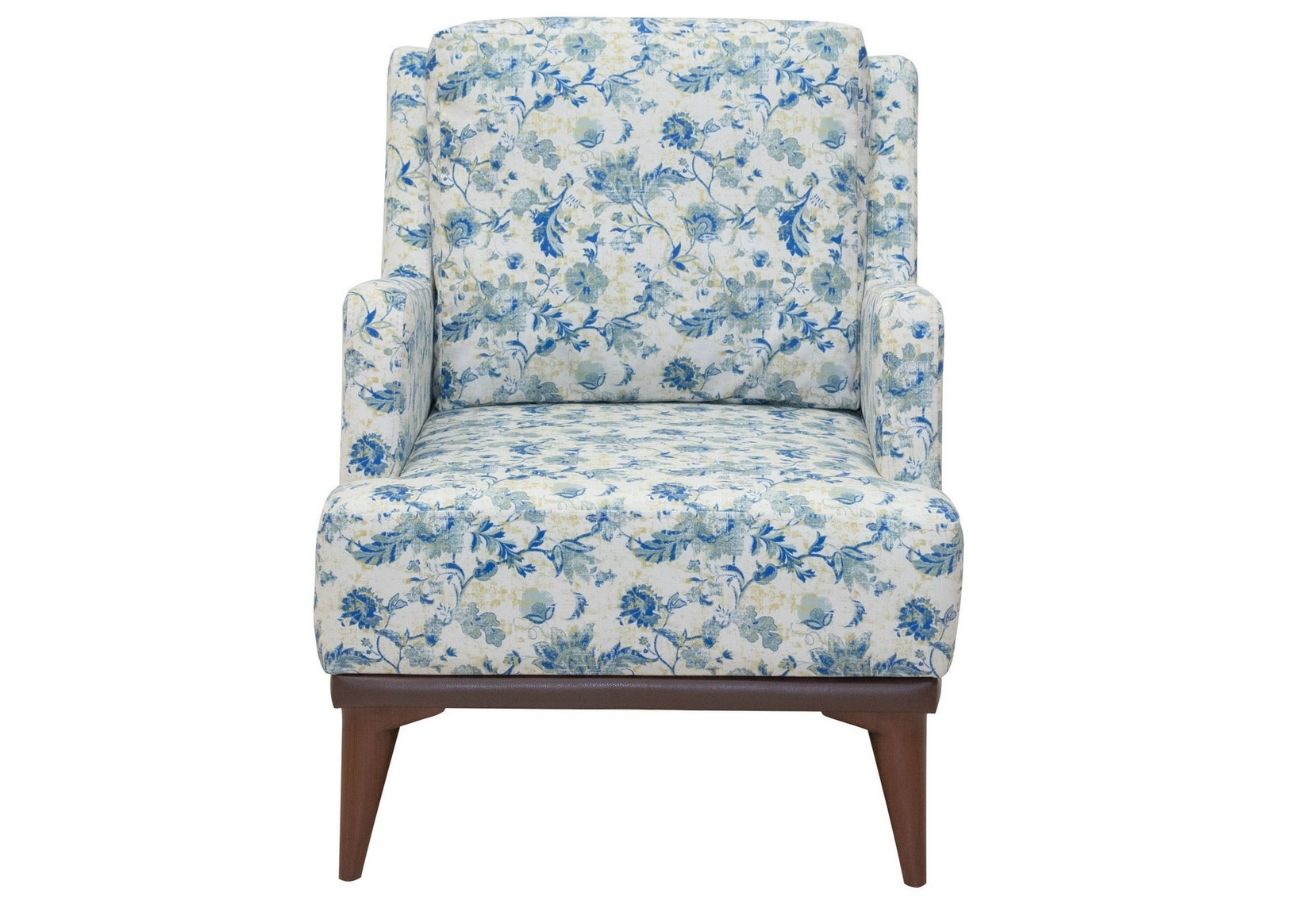 Кресло Товик Синие цветы