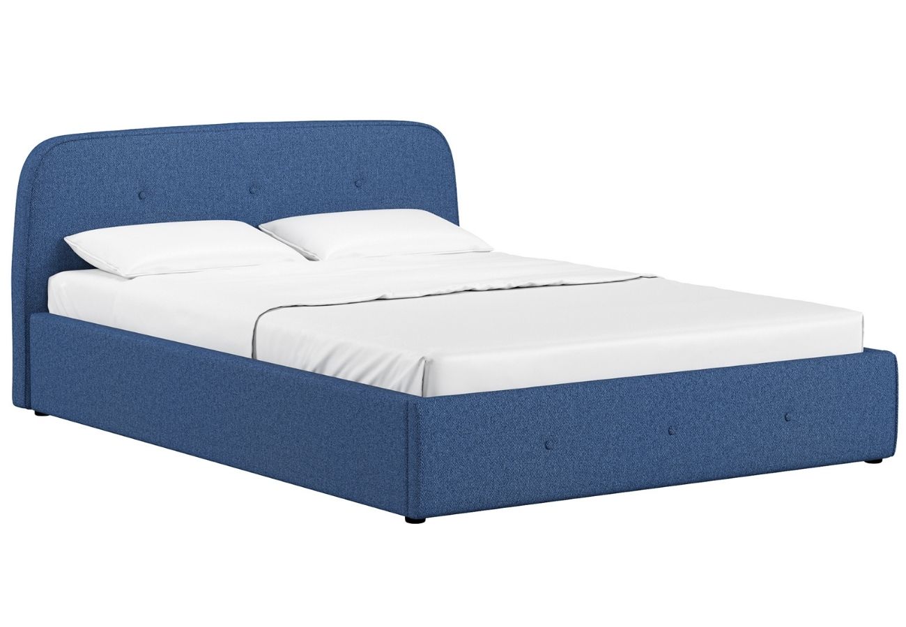 Кровать Роув с подъемным механизмом 140 см синий