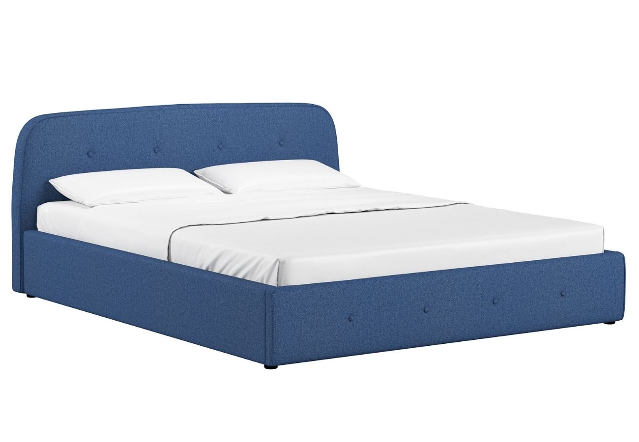 Кровать Роув с подъемным механизмом 160 см синий