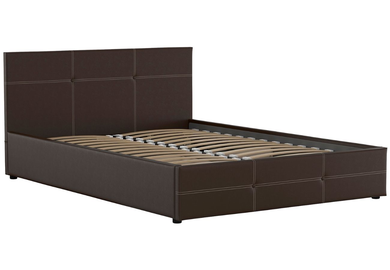 Кровать Суопе с подъемным механизмом 140 см шоколад