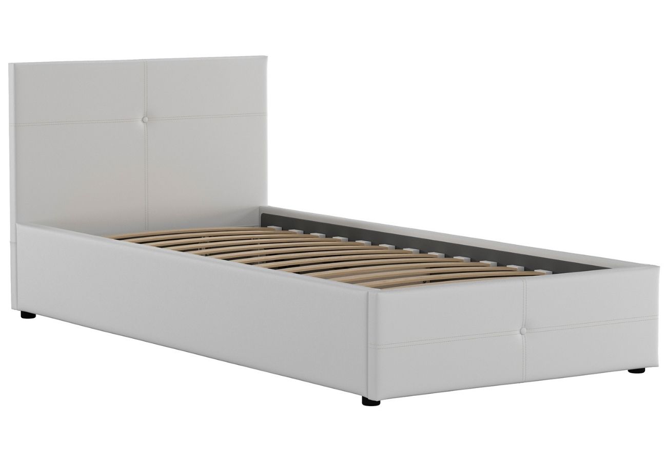 Кровать Суопе с подъемным механизмом 90 см белый