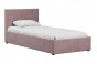 Кровать Суопе с подъемным механизмом 90 см серо-розовый