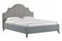 Кровать Вепся с подъемным механизмом 160 см серый