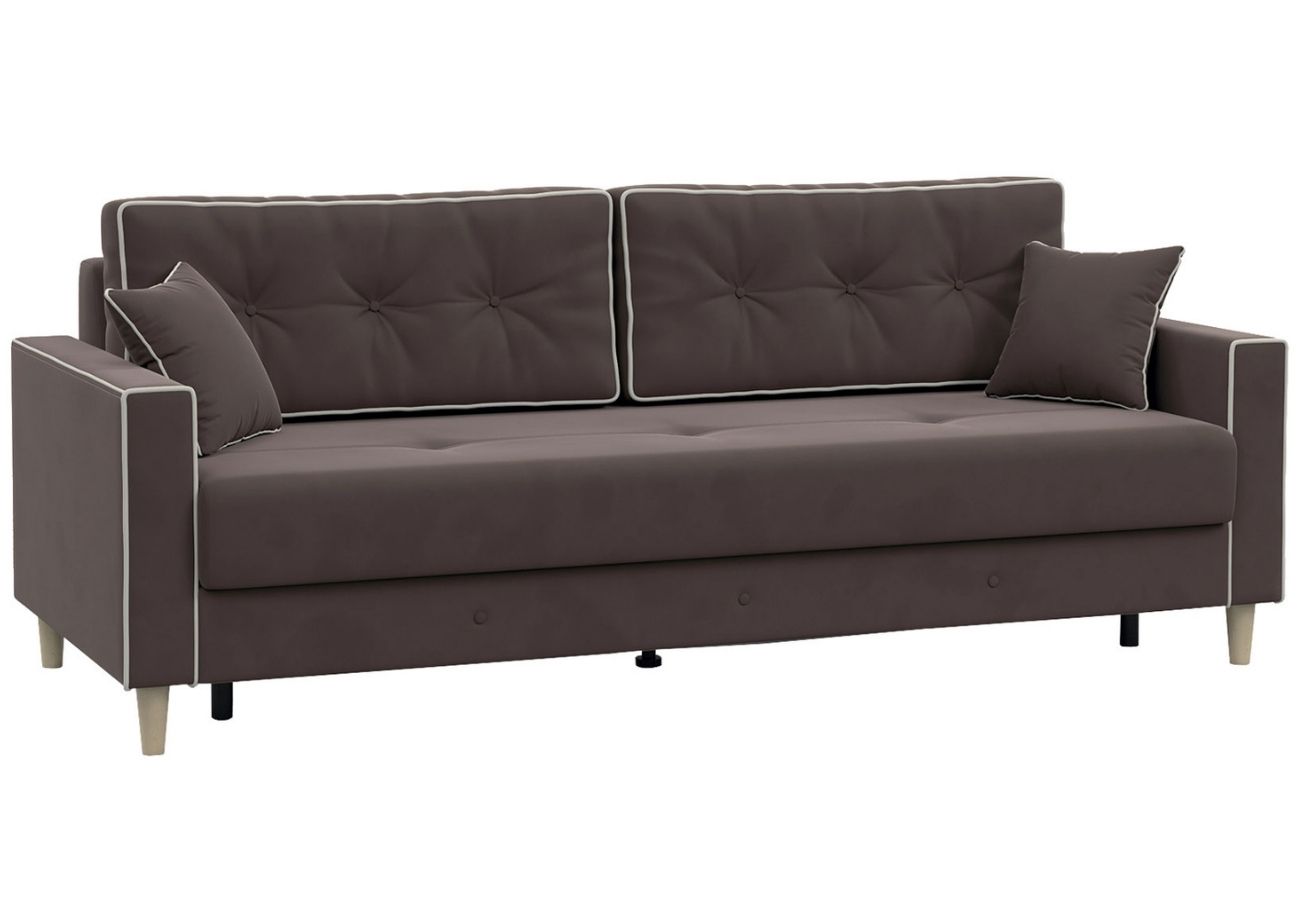 Диван-кровать Ситуэ Шоколадный