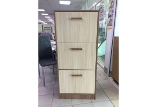 Обувница 3 Ясень Шимо светлый, Ясень Шимо темный