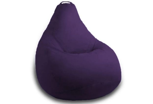 Кресло-мешок груша XXL Фиолетовый