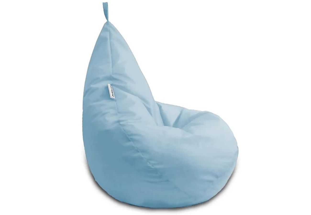 Кресло-мешок груша L Голубой