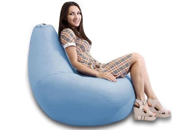 Кресло-мешок груша XXL Голубой