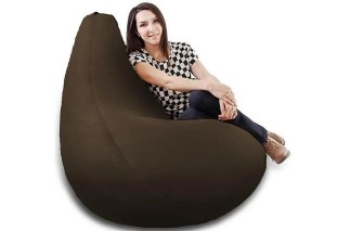 Кресло-мешок груша XXXL Коричневый
