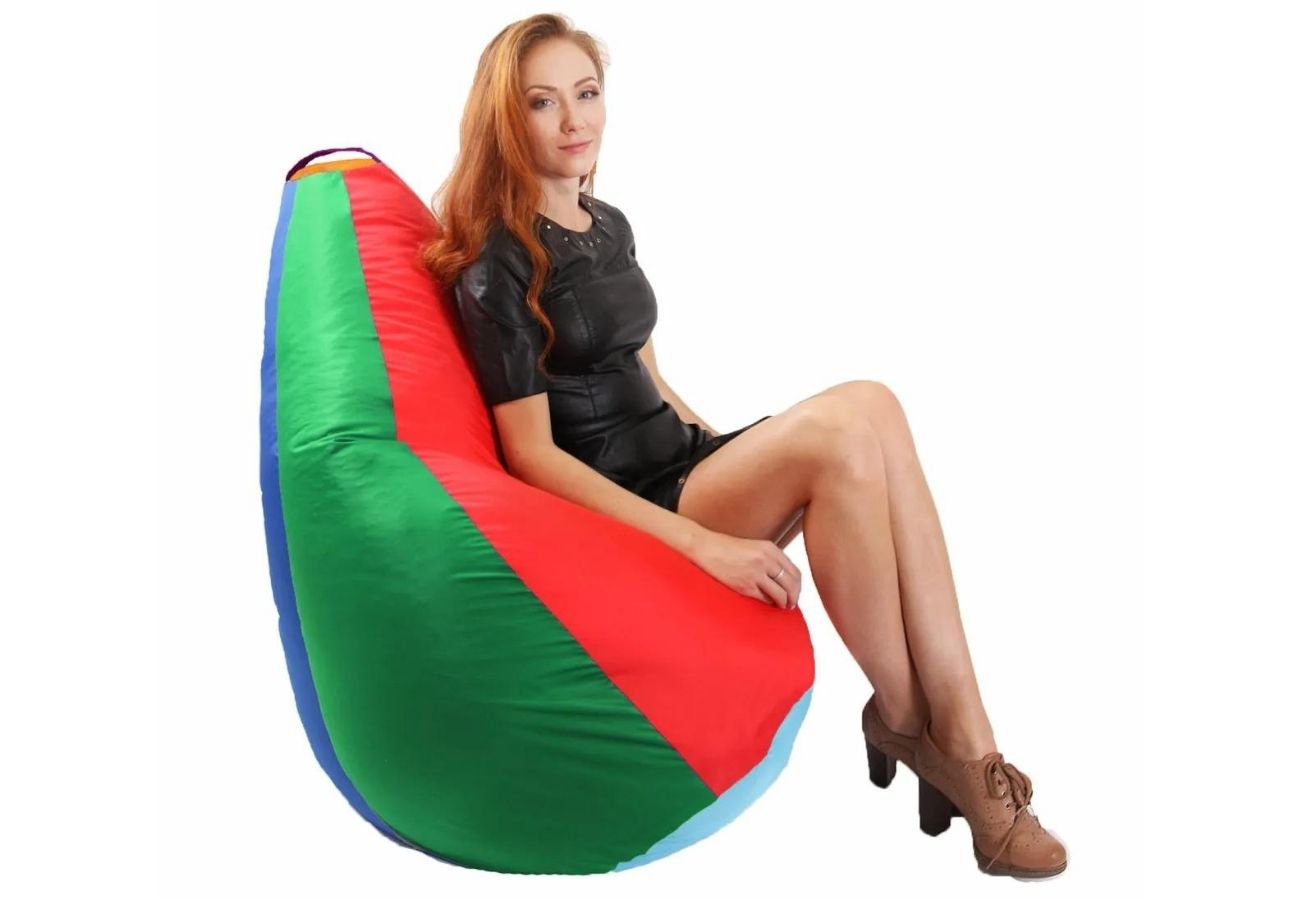 Кресло-мешок груша XL Разноцветный