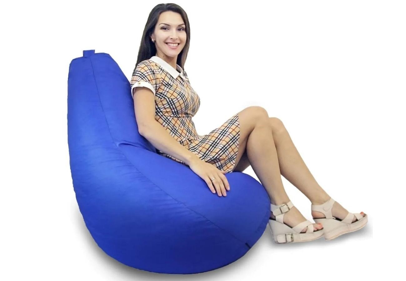 Кресло-мешок груша XL Синий